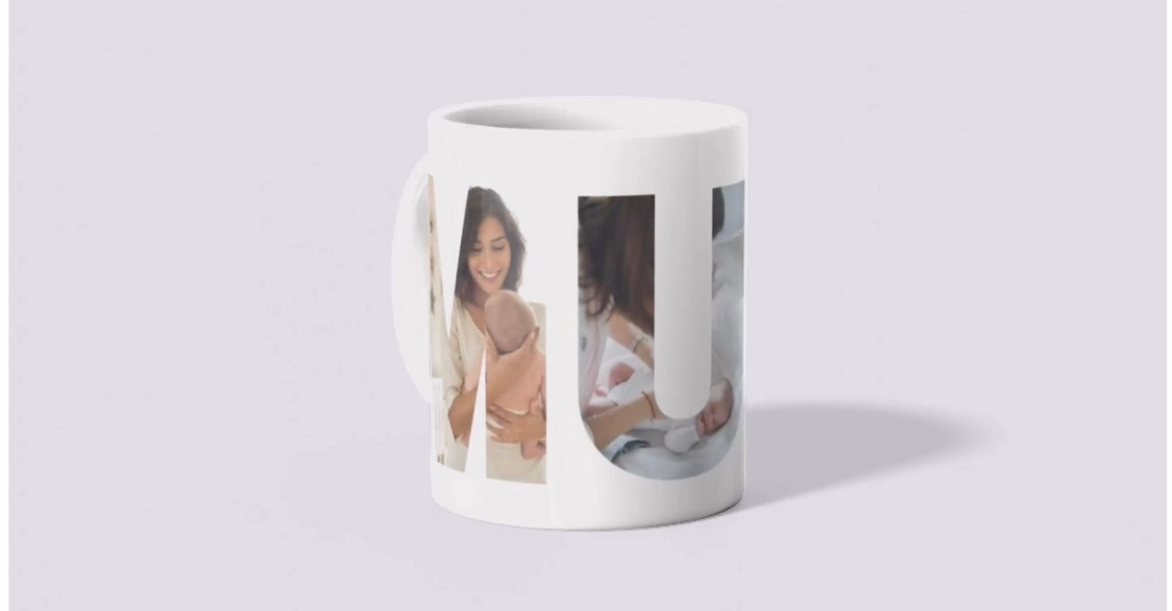 Personalised Mother’s Day Photo Mug – Custom Picture Coffee Mug
