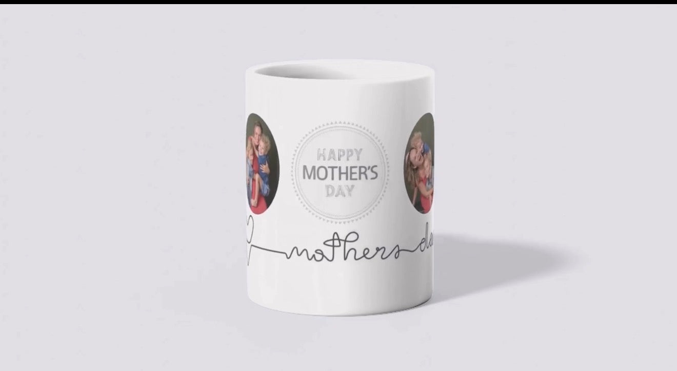 Personalised Mother’s Day Photo Mug – Custom Picture Coffee Mug