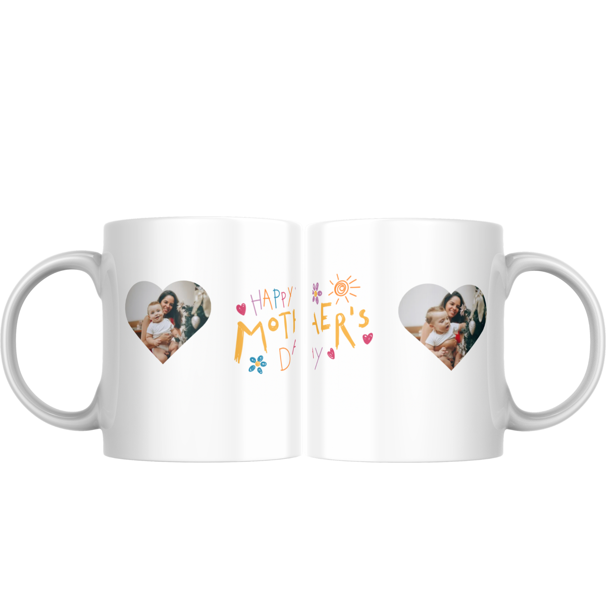 Personalised Mother’s Day Photo Mug – Custom Picture Coffee Mug