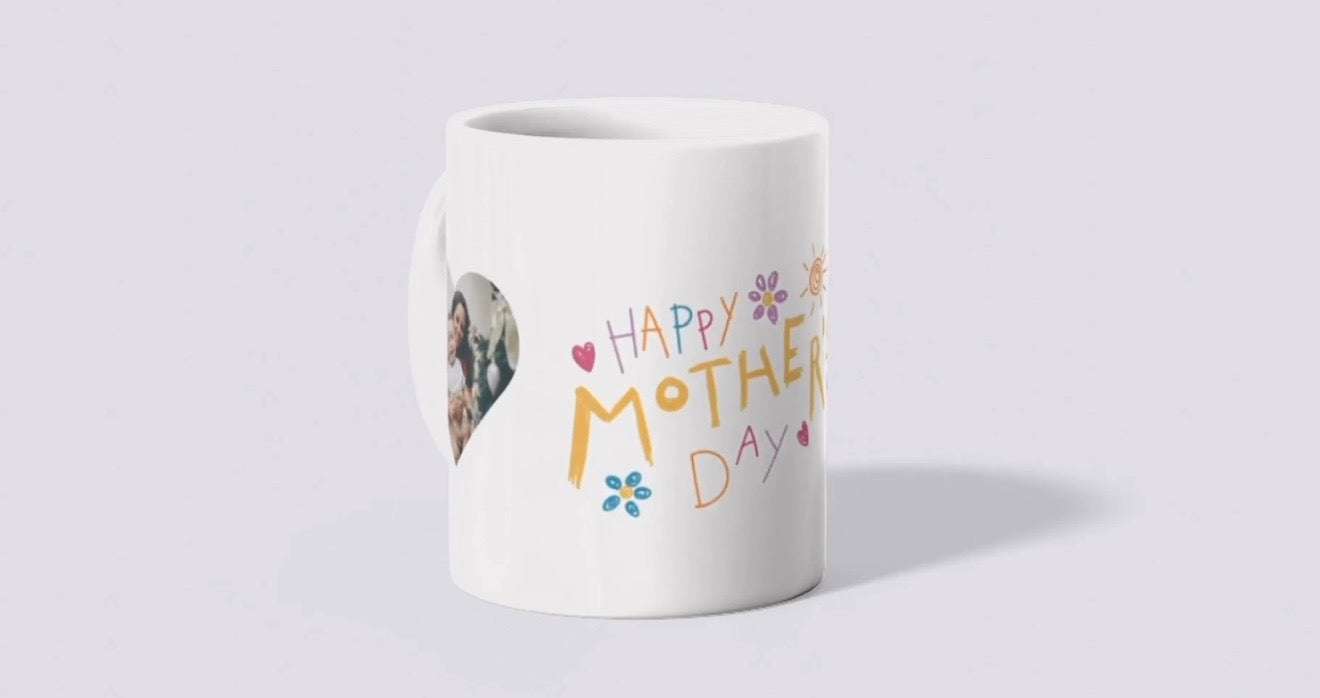 Personalised Mother’s Day Photo Mug – Custom Picture Coffee Mug