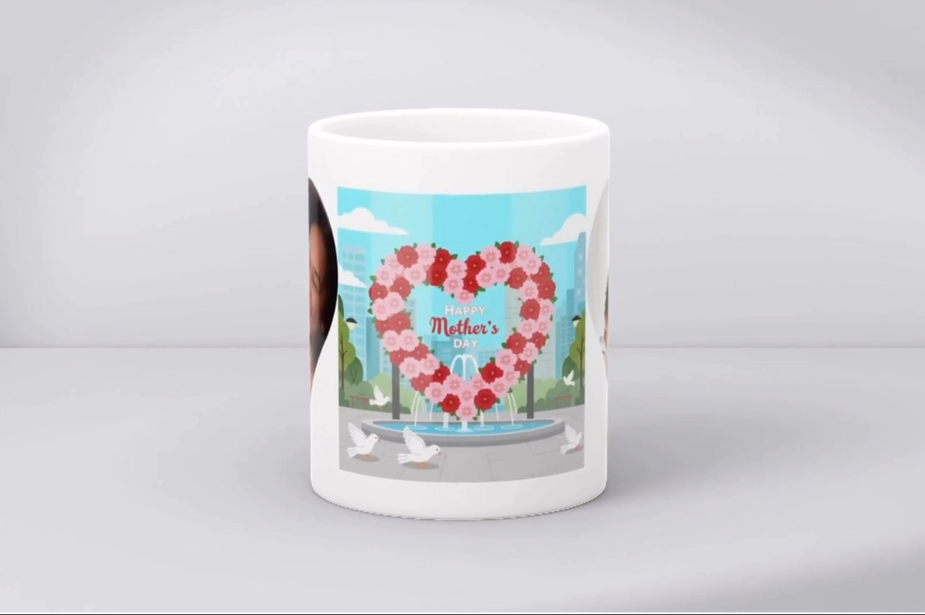 Personalised Mother’s Day Photo Mug – Custom Picture Coffee Mug