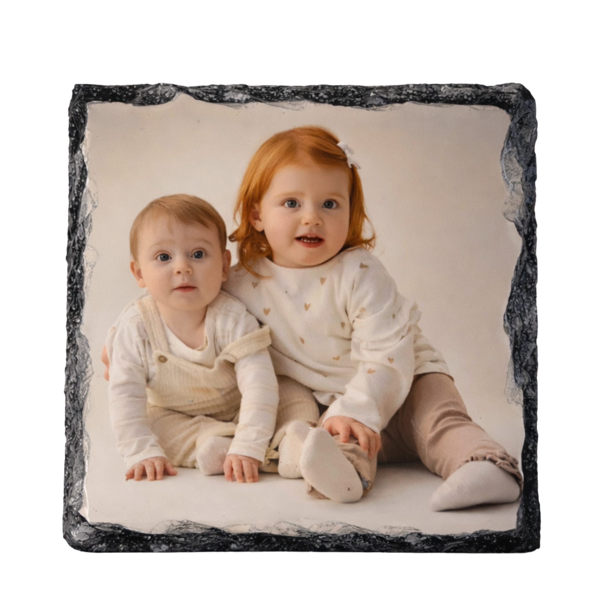 Personalised Photo Slate Coaster – Custom Picture Drink Coaster (11cm x 11cm)