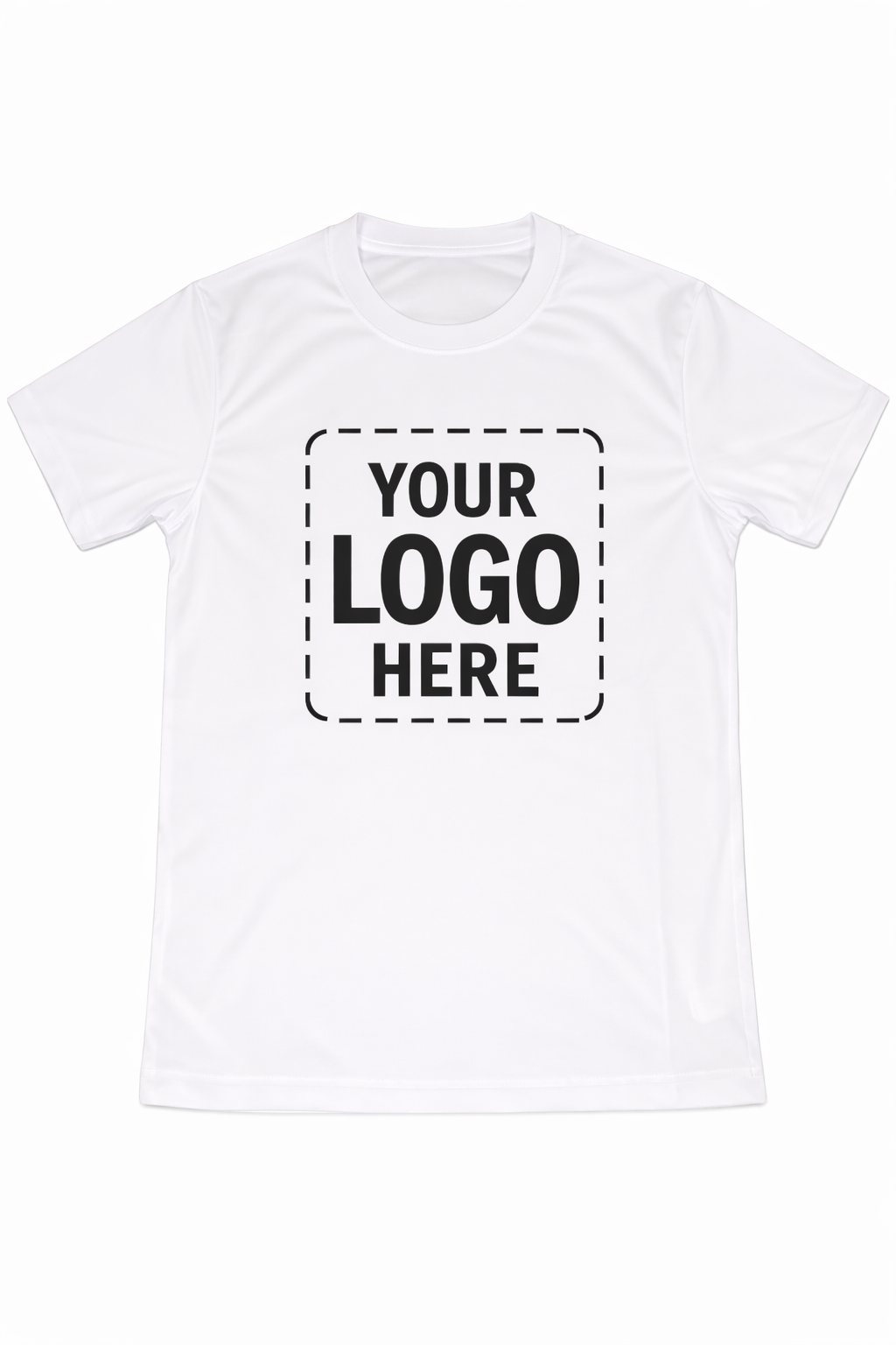 Personalised Performance T-Shirt – Custom Photo or Logo Print