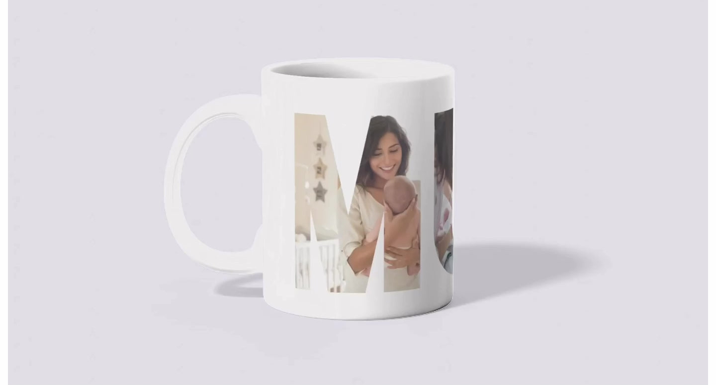 Personalised Mother’s Day Photo Mug – Custom Picture Coffee Mug